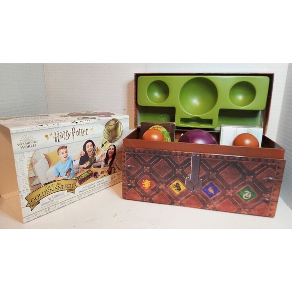 Harry Potter Catch the Golden Snitch Game 3-4 Players New In Box Card Game - Picture 2 of 4
